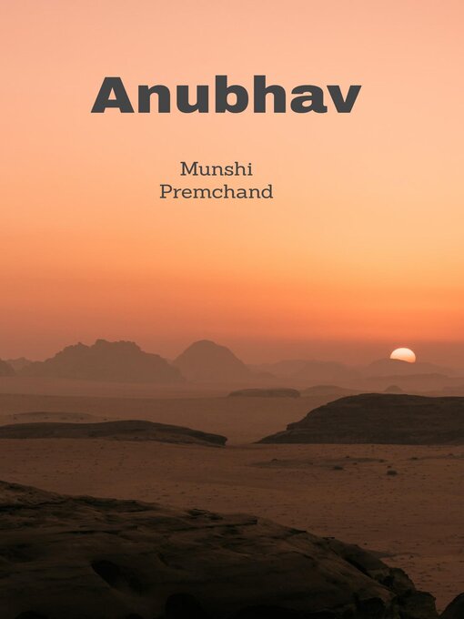 Title details for Anubhav by Munshi Premchand - Available